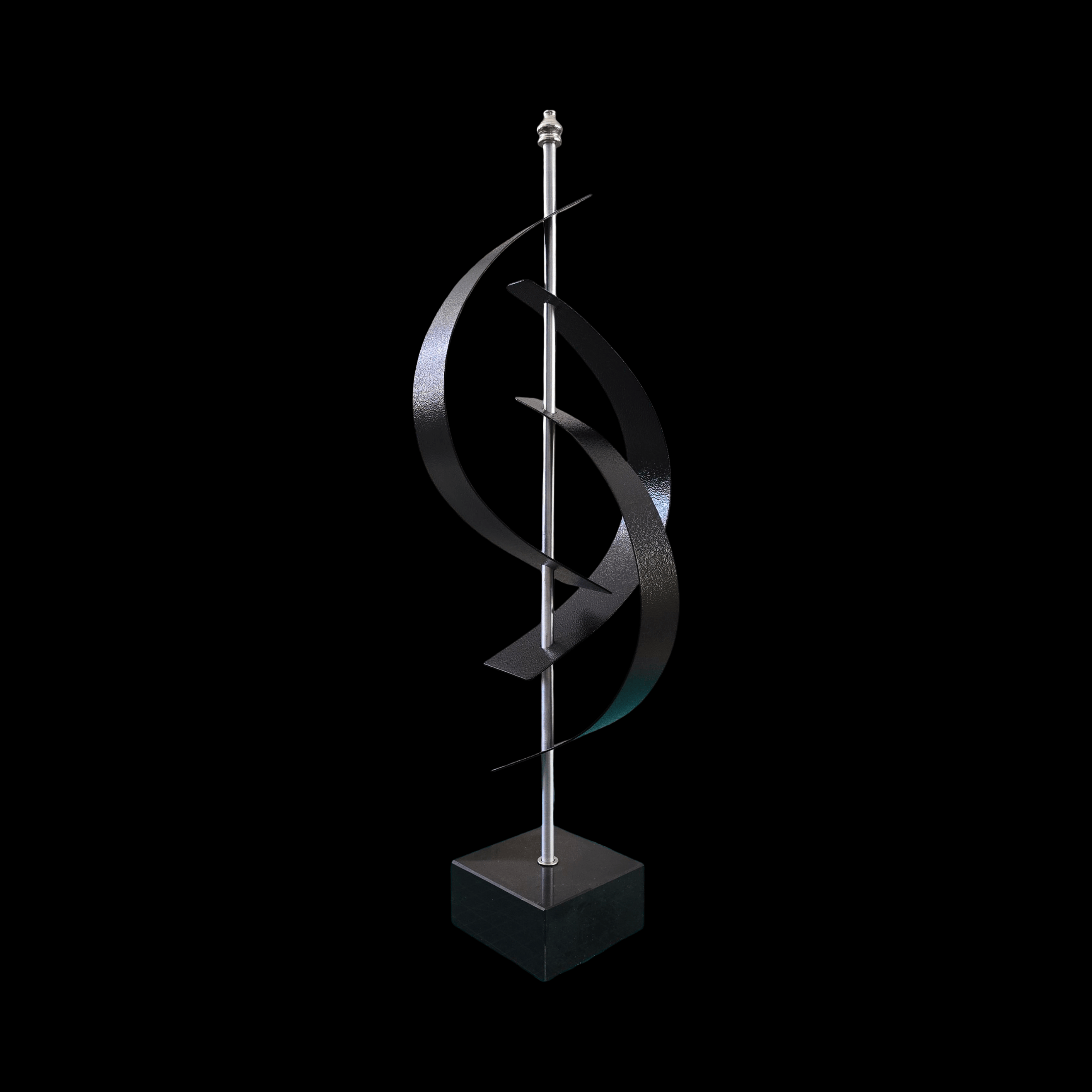 Vertical Harmony - Metal Sculpture 18"x8"