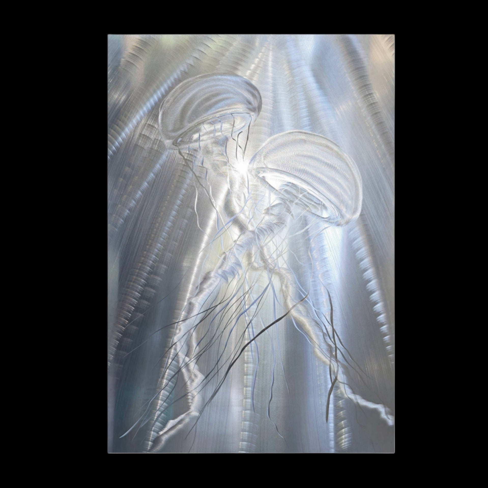 The Silence - Metal Wall Art 24"x36"
