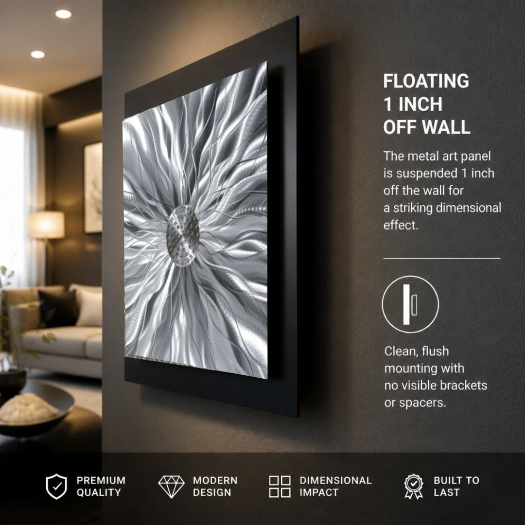 (Solar Origin) - Metal Wall Art 24"x24"