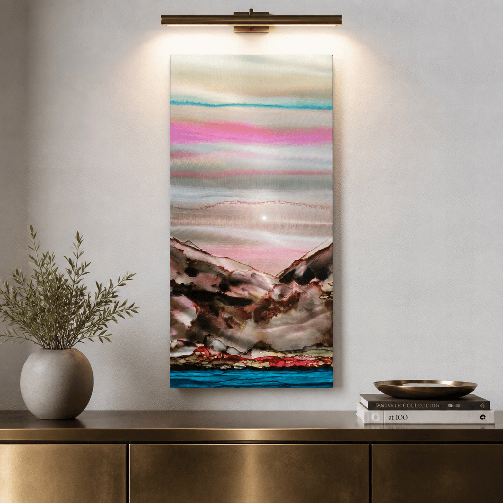 Between Worlds - Metal Wall Art 11"x24"