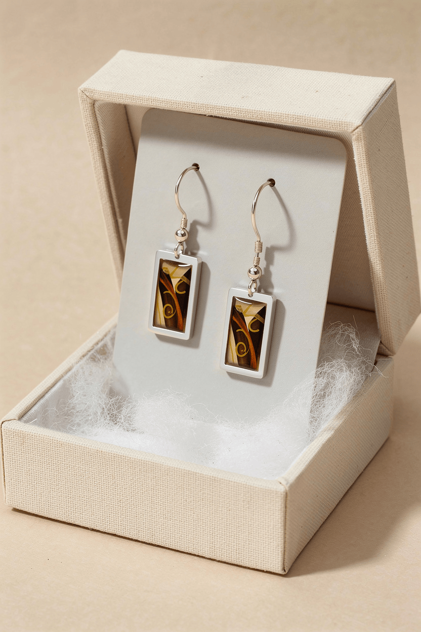 Autumn Gallery Earrings 1.25"