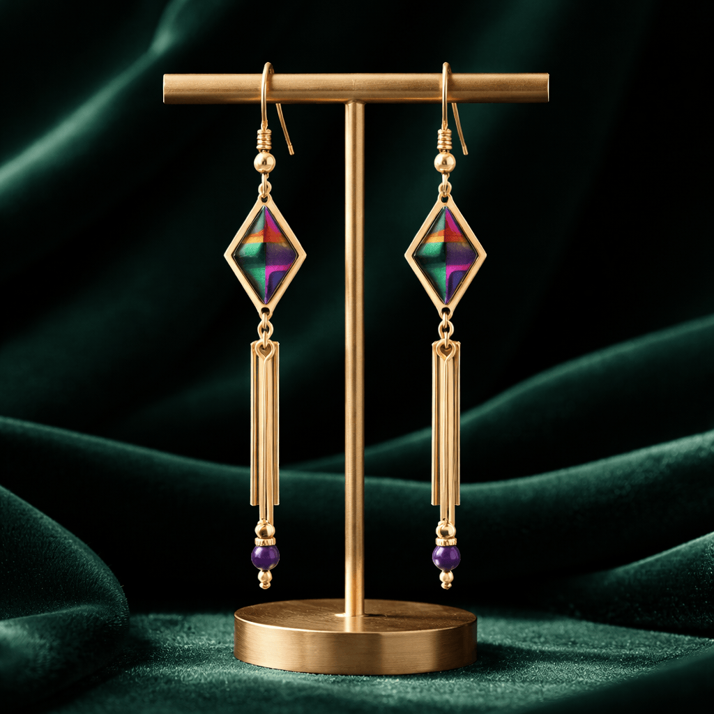 Aurora Chime Earrings 2.5"