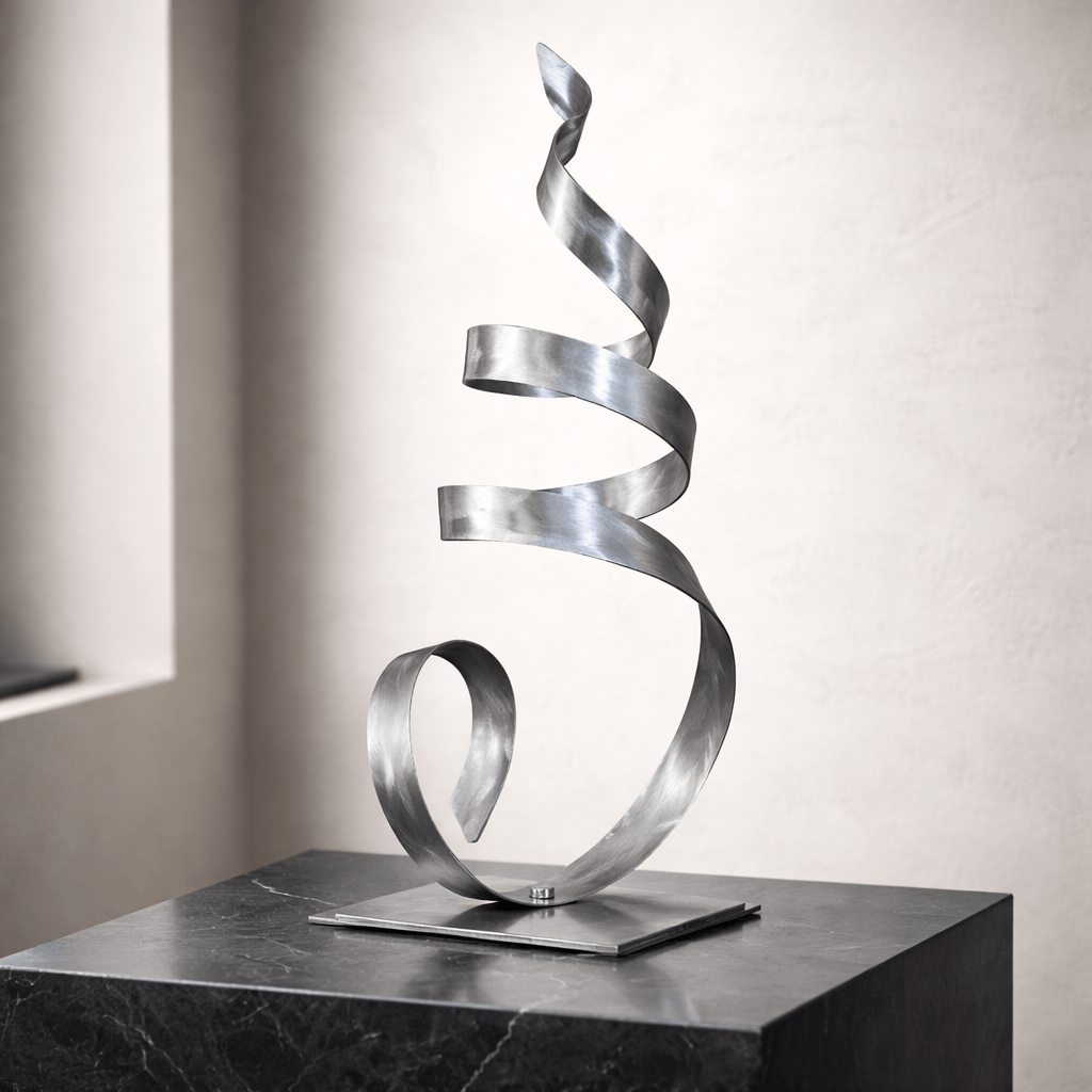 Flowing Tide - Metal Sculpture 18"x10"