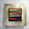 Only 1! Multicolor Abstract Metal Wall Art, Set of 3 12" x 12" by Jon Allen - BM83