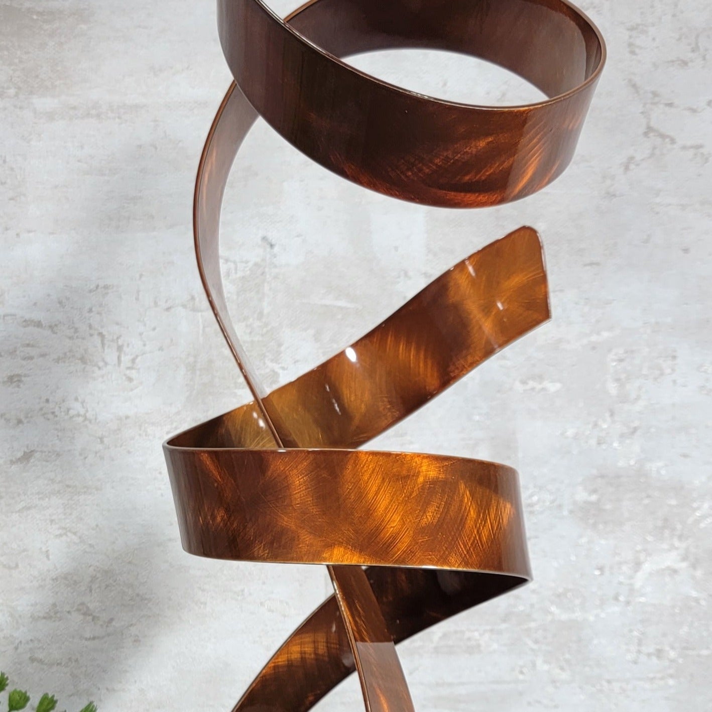 NEW! Copper Allure with Black Base 25"x 8"