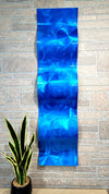Only 1! Blue Abstract Wave Wall Sculpture - WAV 46
