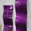 Only One!  In Purple Abstract Painting Set of 2  Each Panel 23" X 6"  Metal  Art by Jon Allen - WAV 205