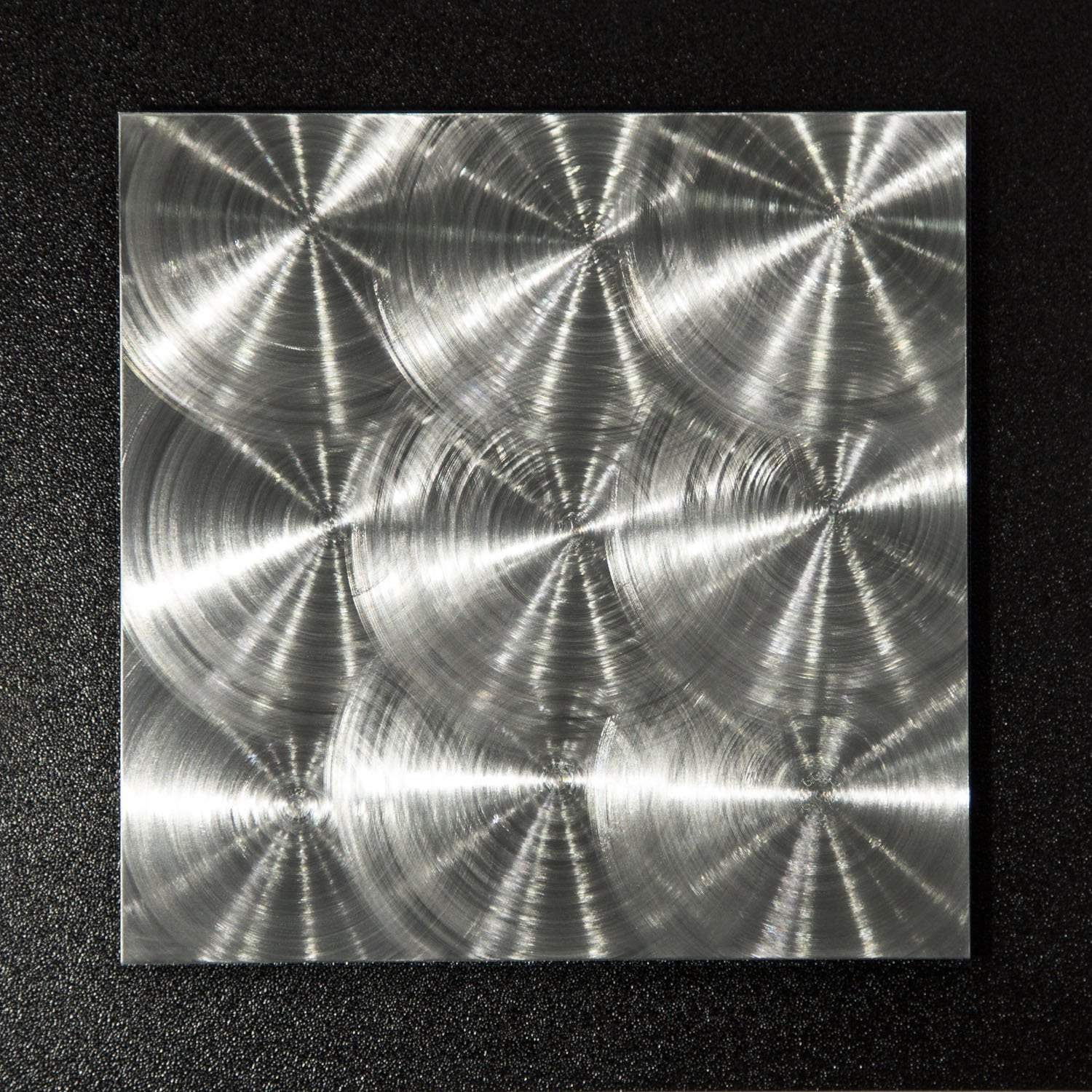 Silver & Black Abstract Metal Wall Art Accents by Jon Allen12