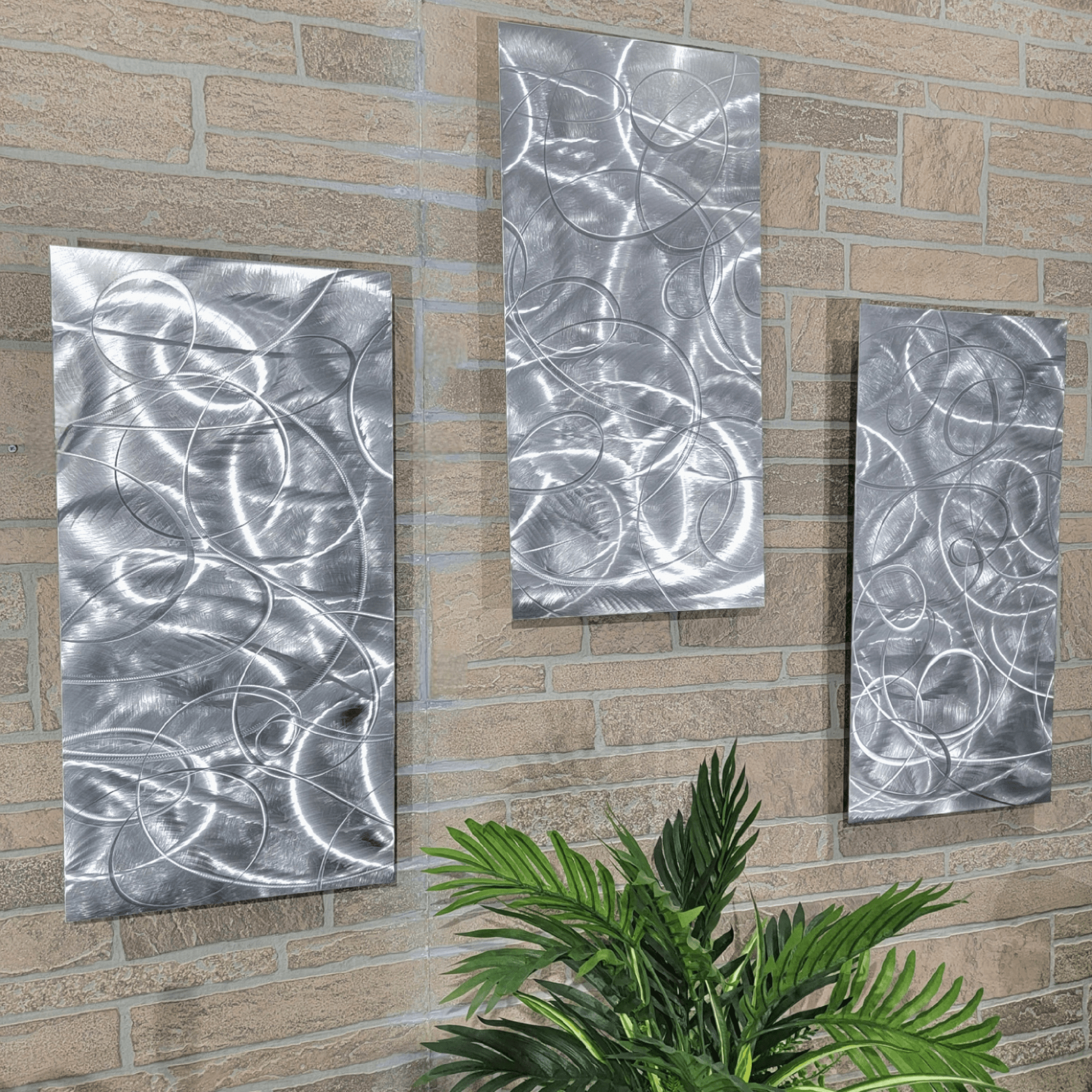 NEW! Controlled Chaos Triptych