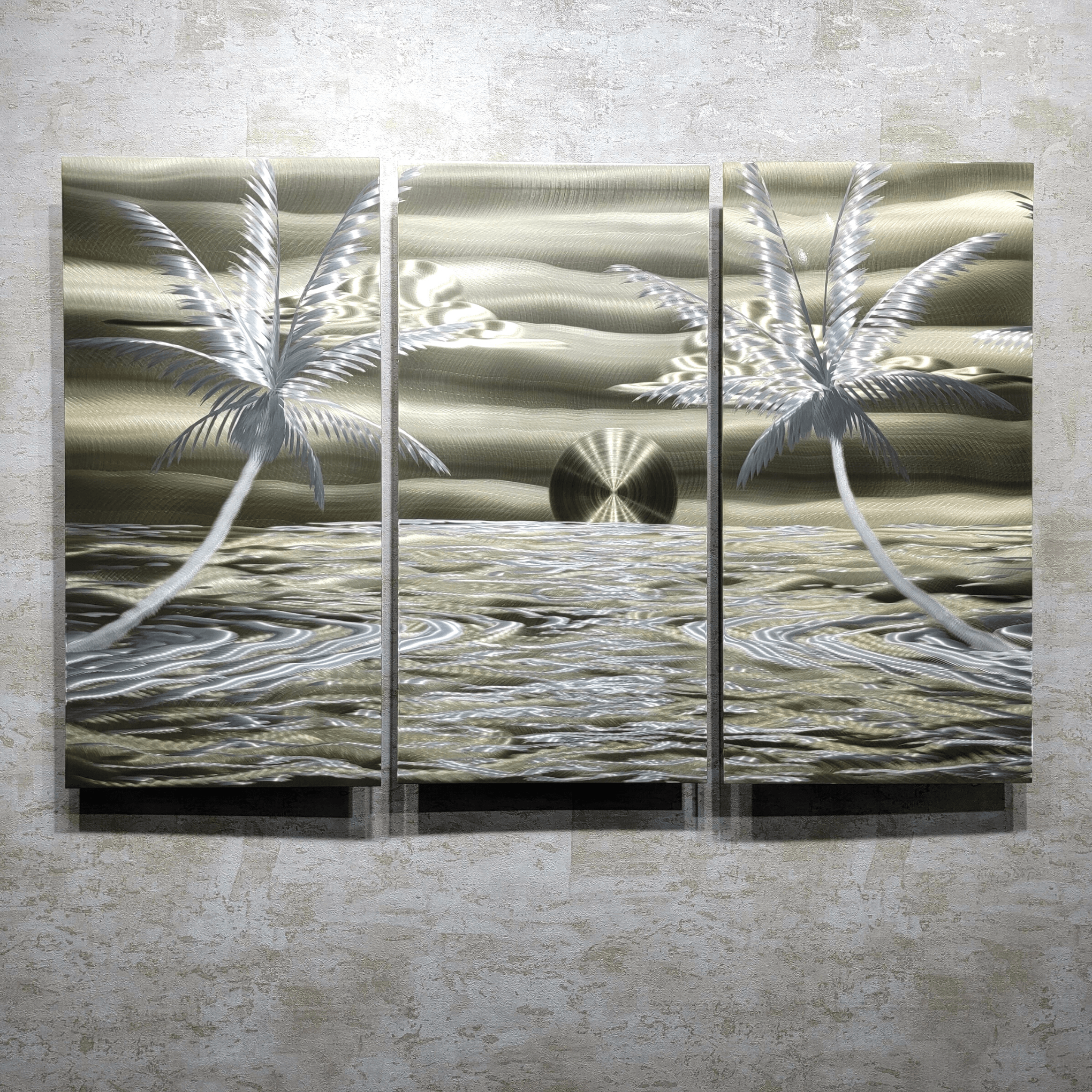 NEW! Golden Beach Triptych