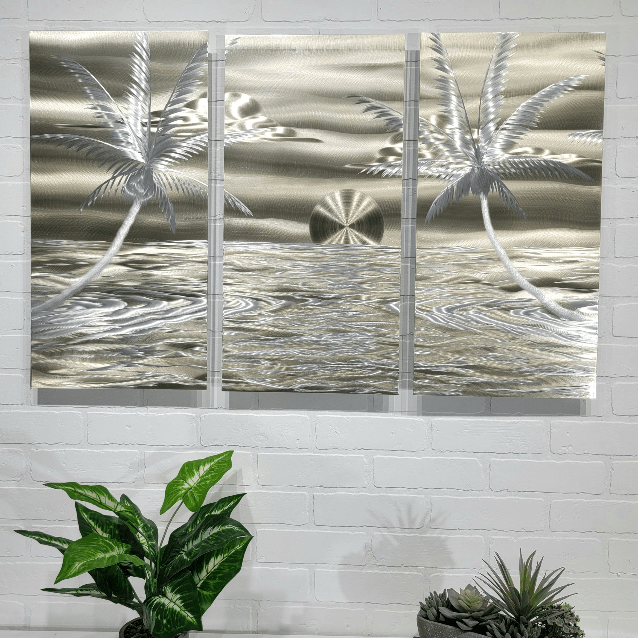 NEW! Golden Beach Triptych