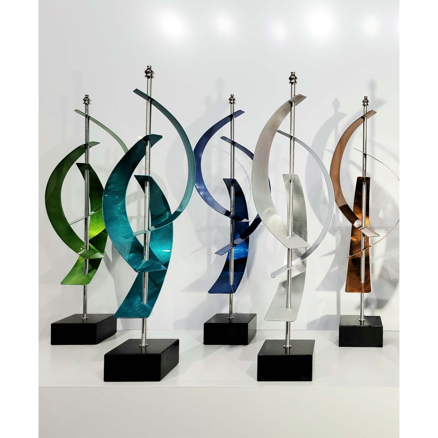 Maritime Accent in many colors - Gorgeous, Giftable Sculpture on Sleek Marble Base