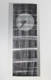 Only 1! Silver & Grey Metal Wall Clock Art - Steel Grey Embrace Clock