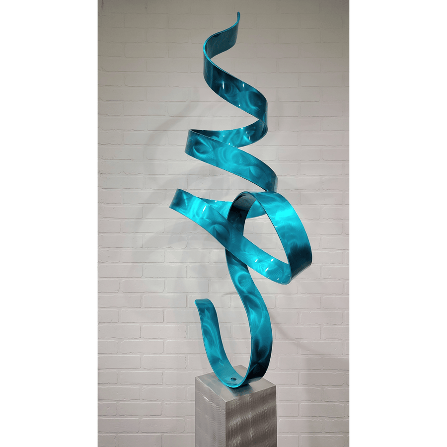 Teal Perfect Moment Sculpture XXL - Local Pick Up Special
