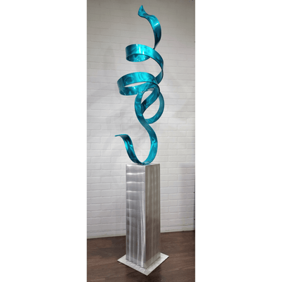 Teal Perfect Moment Sculpture XXL - Local Pick Up Special