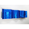 Statements2000 Abstract Metal Wall Art Large 3D Wall Sculpture - Azul Wave by Jon Allen
