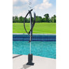 Statements2000 Large Metal Sculpture - Abstract Garden Art -  Black Centinal by Jon Allen