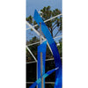 Statements2000 Large Metal Sculpture - Abstract Garden Art -  Blue Centinal by Jon Allen