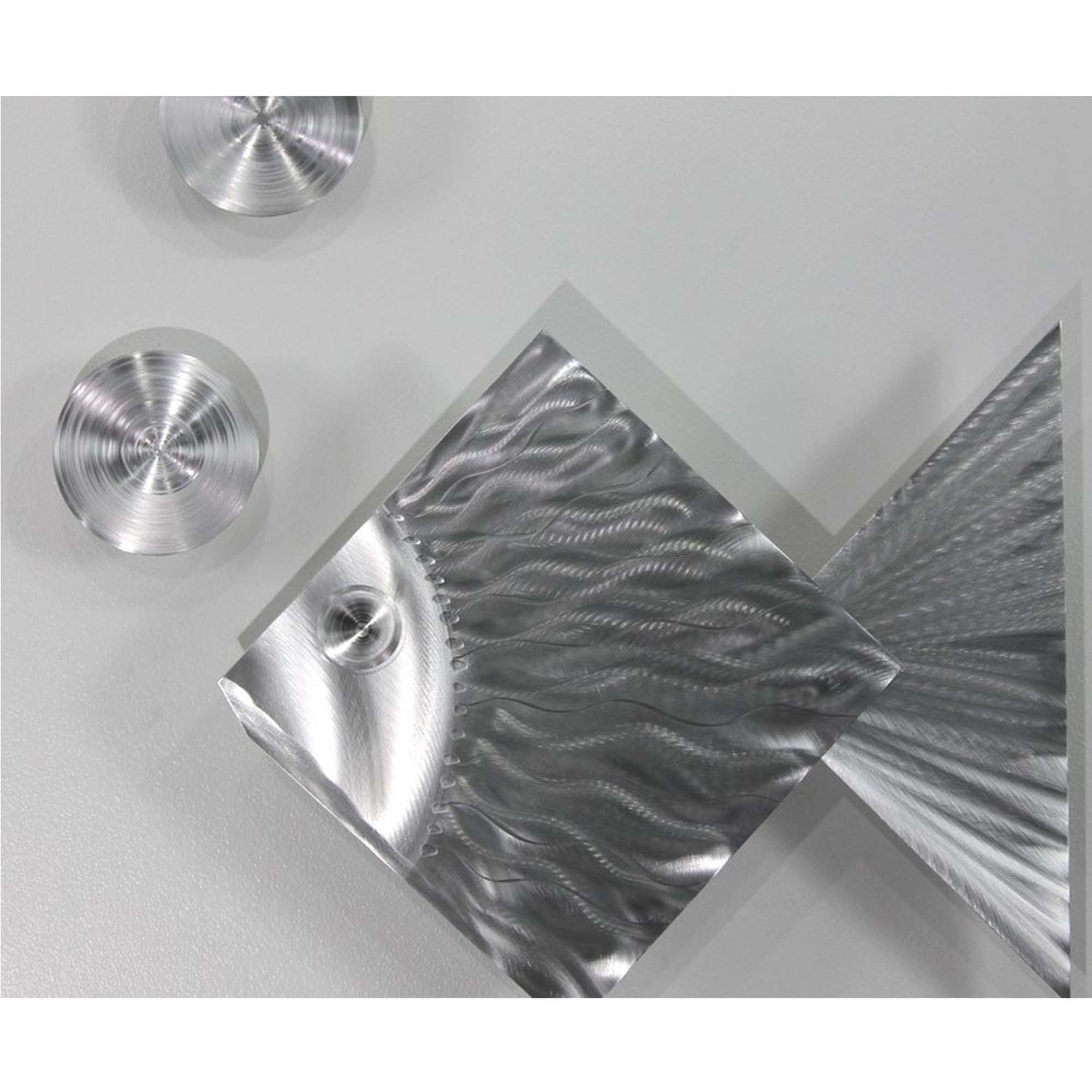 Silver Tropical Metal Wall Art Accent by Jon Allen 21