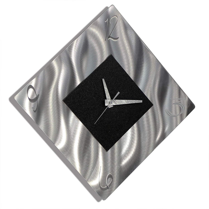 Modern Metal Wall Clocks Abstract Art Home Decor by Jon Allen ...