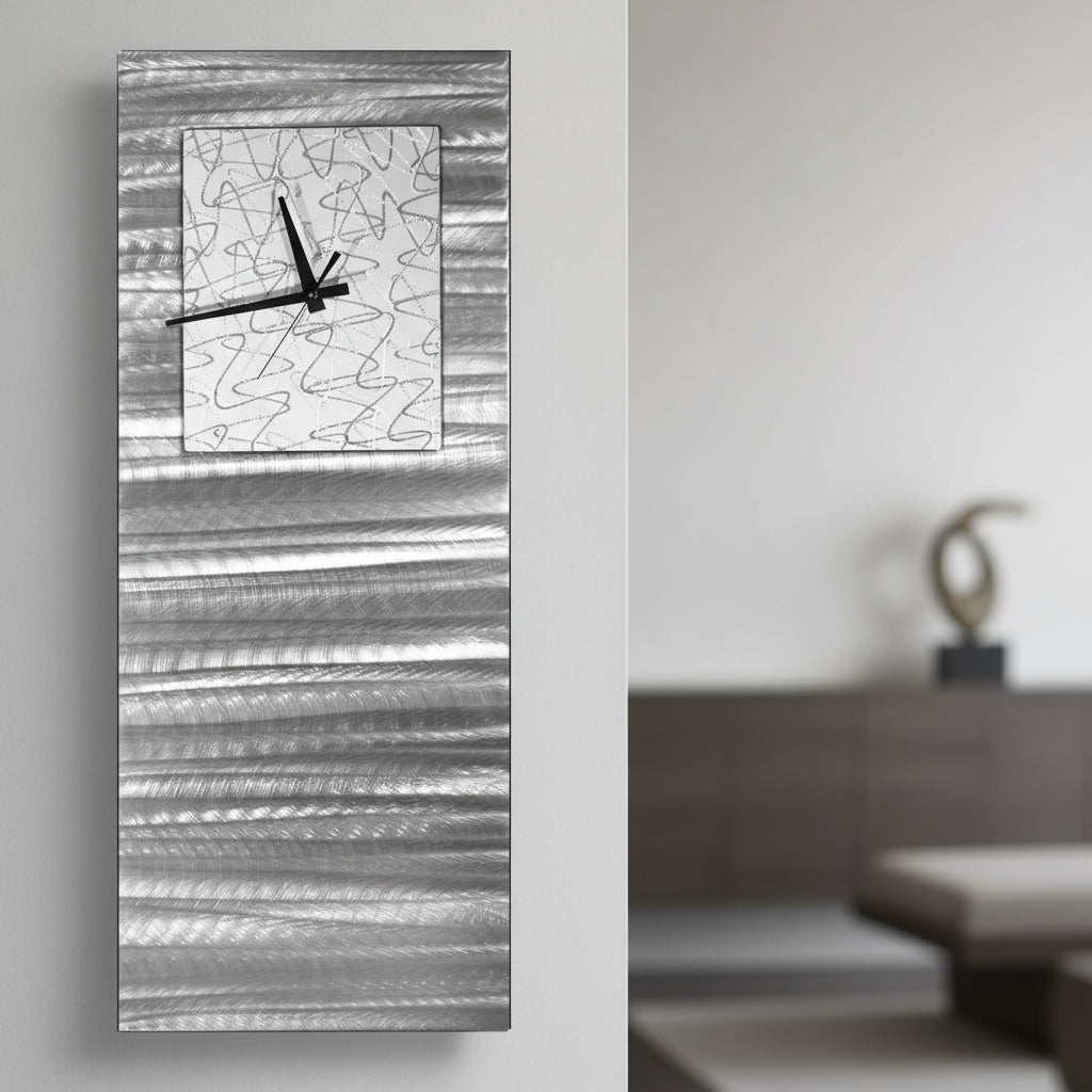 Radiance Blanco Clock