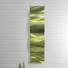 Only 1! Green Abstract Metal Wall Art Accent by Jon Allen 6" x 23.5" - W39