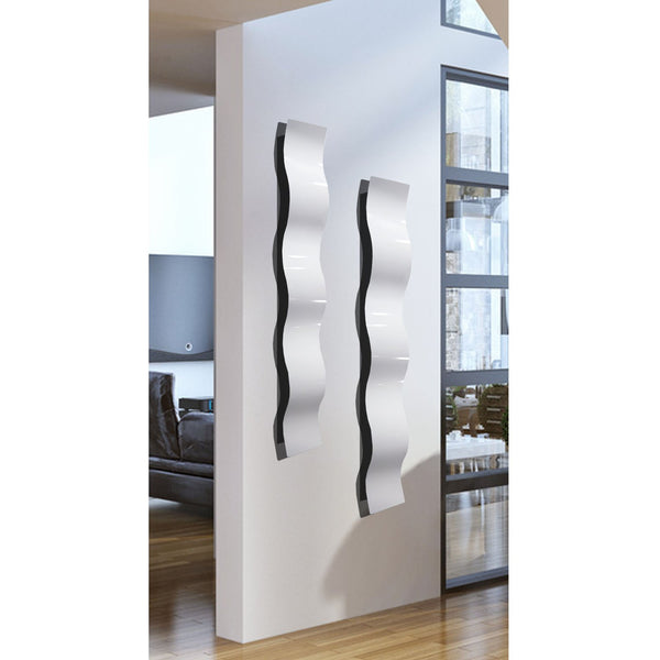 Modern White Metal Wall Art Sculpture Accent by Jon Allen 46.5